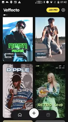 Veffecto Video Effects Editor android App screenshot 3