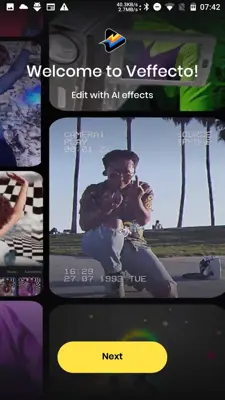 Veffecto Video Effects Editor android App screenshot 6